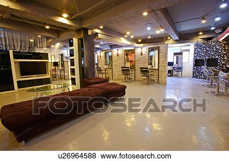 Hair Salon View Large Photo Image Stock Photo - Hair Salon. Fotosearch