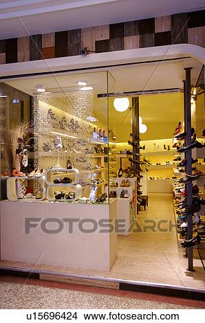 Shoe Store View Large Photo Image Picture - Shoe Store. Fotosearch