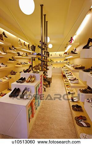 Stock Image - Shoe Store. Fotosearch