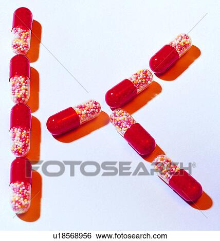 Stock Photograph - Capsules, Capsule, Characters. Fotosearch