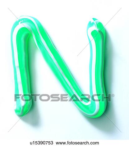 Stock Image - Character, Characters, English letter, Tooth Paste. Fotosearch