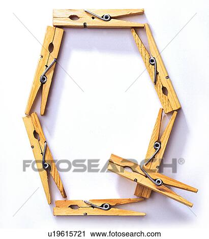 Stock Image - Character, Clamp, English letter. Fotosearch