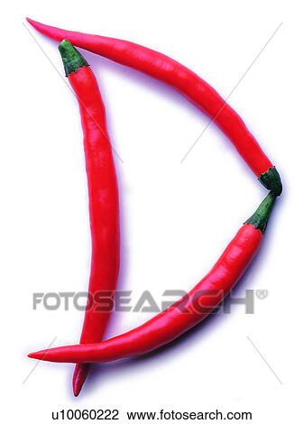 Character, English letter, Characters, Red pepper View Large Photo Image Stock Image - Character, English letter, Characters, Red pepper. Fotosearch