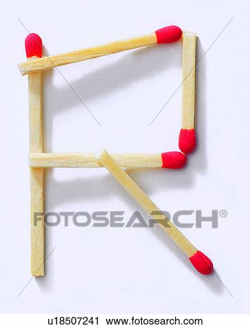 Stock Image - Character, Match, English letter, Characters. Fotosearch