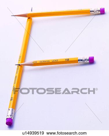 Stock Photo - Character, Pencils, Characters, Pencil. Fotosearch