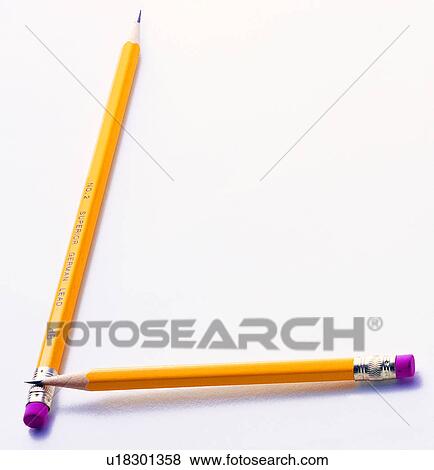 Stock Photo - Character, Pencils, English letter, Characters. Fotosearch