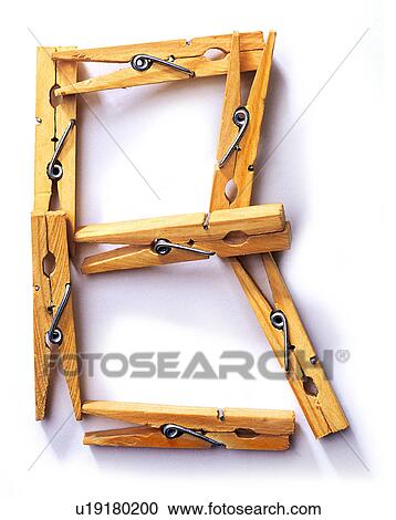 Stock Image - Characters, Clamp, Character, Clamps, English letter. Fotosearch