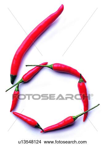 Characters, Red pepper, Character, Number View Large Photo Image Picture - Characters, Red pepper, Character, Number. Fotosearch