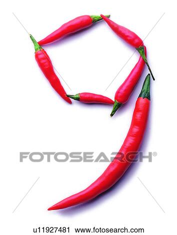 Characters, Red pepper, Number, Character View Large Photo Image Stock Image - Characters, Red pepper, Number, Character. Fotosearch