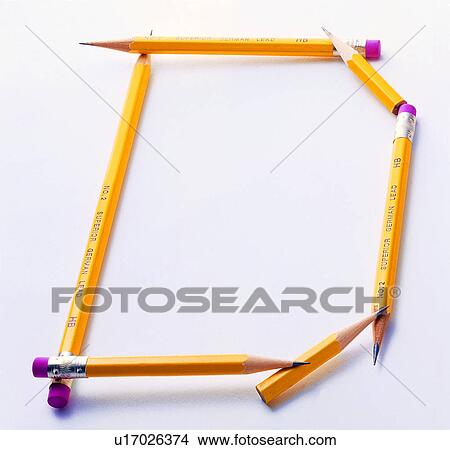 Picture - English letter, Pencils, Characters, Pencil. Fotosearch