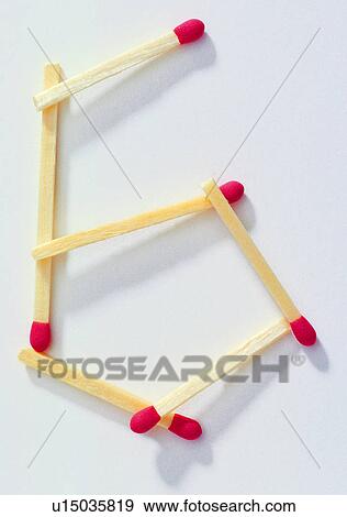 Stock Photo - Match, Character, Characters, Number. Fotosearch