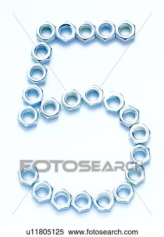 Stock Photography - Screw bolt, Character, Screw bolts, Characters, Number. Fotosearch
