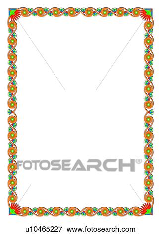 Stock Photo - bright, painting frame, Europe, CG, vector, frame. Fotosearch