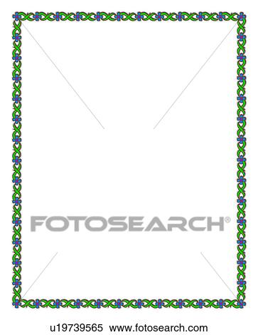 Stock Photography - computer graphic, vector, ornament, Europe, frame, adornment, embellishment. Fotosearch