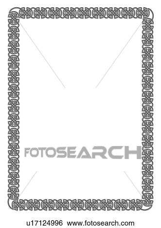 Stock Photograph - decoration, embellishment, painting frame, adornment, CG, pattern, frame. Fotosearch