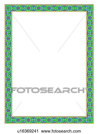 Stock Image - embellishment, CG, picture frame, adornment, vector. Fotosearch