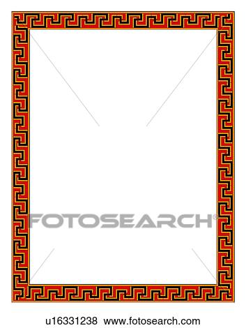 Stock Photo - Europe, painting frame, CG, frame, embellishment, computer graphic, adornment. Fotosearch