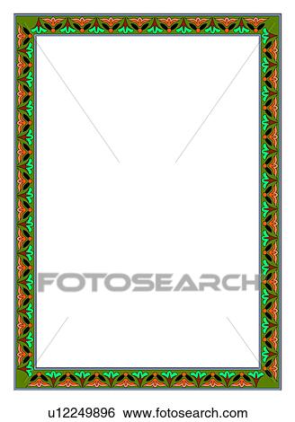flower pattern, ornament, computer graphic, painting frame, classic, frame, pattern View Large Photo Image Stock Photograph - flower pattern, ornament, computer graphic, painting frame, classic, frame, pattern. Fotosearch