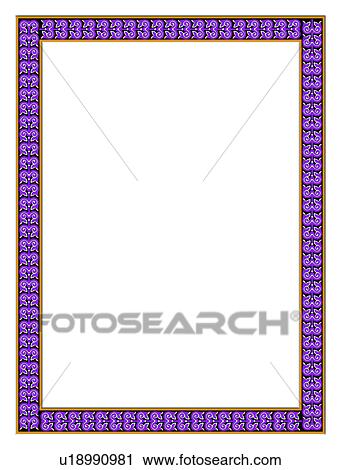 flower pattern, purple, picture frame, yellow, painting frame, violet View Large Photo Image Stock Image - flower pattern, purple, picture frame, yellow, painting frame, violet. Fotosearch