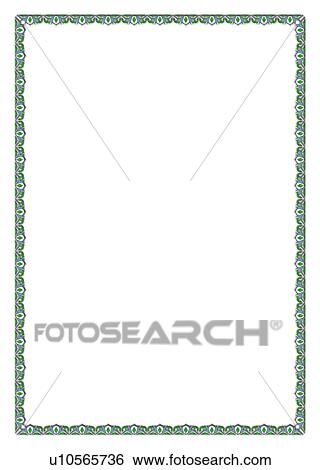 ornament, vector, CG, frame, computer graphic, decoration, green View Large Photo Image Stock Photograph - ornament, vector, CG, frame, computer graphic, decoration, green. Fotosearch