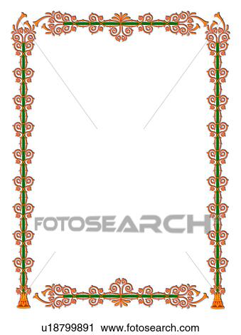 painting frame, picture frame, Europe, CG, decoration, vector, green View Large Photo Image Stock Image - painting frame, picture frame, Europe, CG, decoration, vector, green. Fotosearch