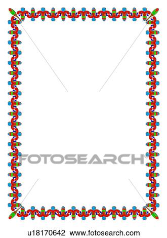 Stock Image - picture frame, bright, adornment, computer graphic, classic, pattern, vector. Fotosearch