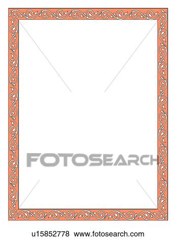 Stock Photo - skin tone, embellishment, vector, Europe, flower pattern, white. Fotosearch