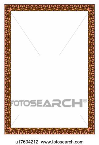 Stock Image - framework, pattern, frame, classic art frames, decorative design. Fotosearch