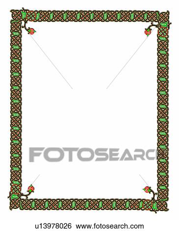 Stock Photograph - pattern, decorative design, classic art frames, rim, framework. Fotosearch