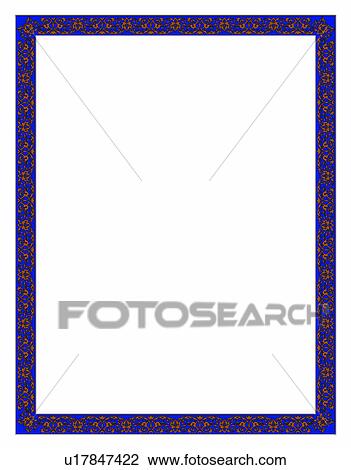 Stock Image - pattern, framework, rim, frame, texture, classic art frames. Fotosearch