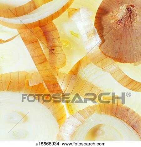 Picture - background pattern, background, onion, modern, brown. Fotosearch