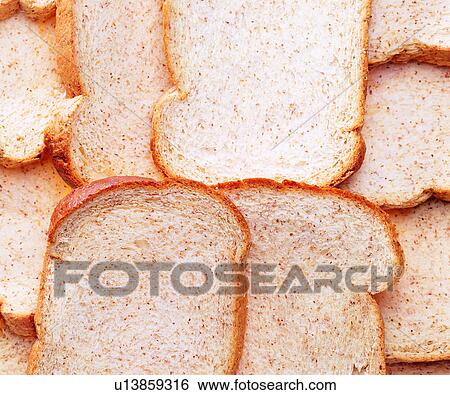 Stock Photograph - food, grand, white, modern, background pattern, bread. Fotosearch