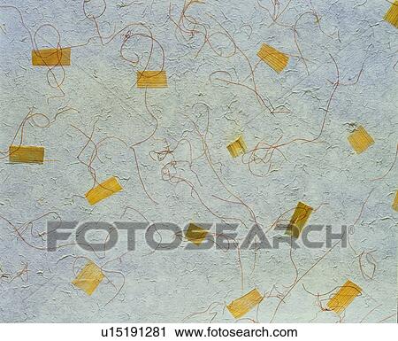 Stock Image - background, texture, paper, yellow, blue, paper. Fotosearch
