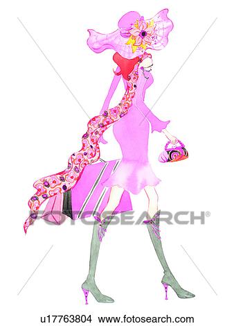 Female, Humans, Girl, Luxurious, Mirrors, Appreciating, Ladies View Large Illustration Stock Illustration - Female, Humans, Girl, Luxurious, Mirrors, Appreciating, Ladies. Fotosearch