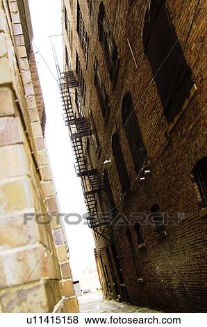 Stock Photo - Alley. Fotosearch
