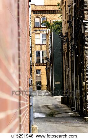 Stock Photograph - Alley. Fotosearch