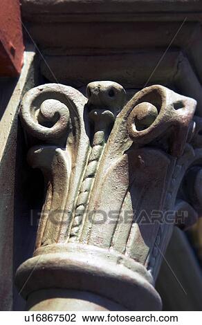 Architectural work on column View Large Photo Image Stock Image - Architectural work on column. Fotosearch