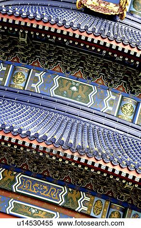Decorative oriental rooftop View Large Photo Image Stock Photography - Decorative oriental rooftop. Fotosearch