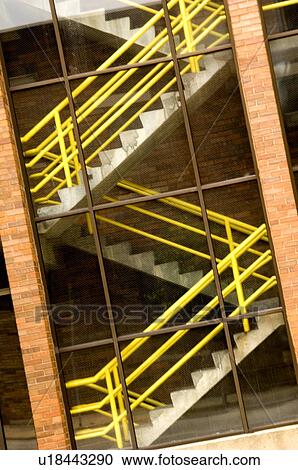 Fire escape View Large Photo Image Stock Image - Fire escape. Fotosearch