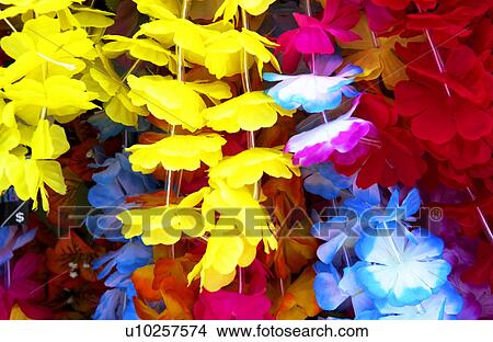Flower lei background View Large Photo Image Picture - Flower lei background. Fotosearch