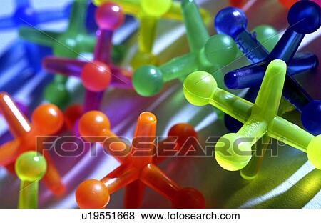 Stock Photo - Ball and jacks. Fotosearch