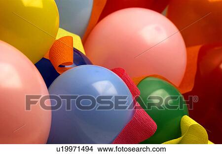 Picture - Balloon pattern. Fotosearch