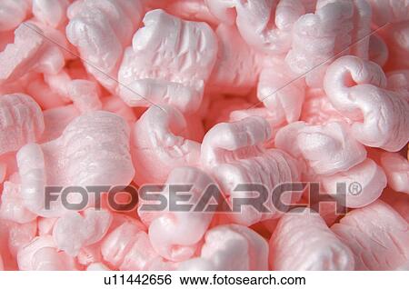 Stock Photograph - Packing peanuts. Fotosearch