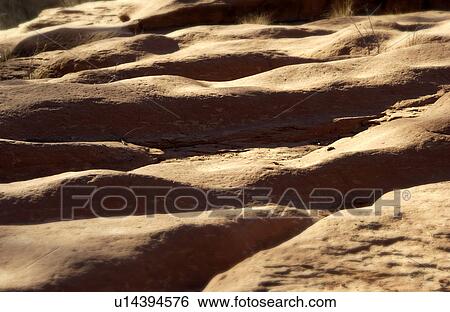 Stock Photograph - Red rock formation texture. Fotosearch