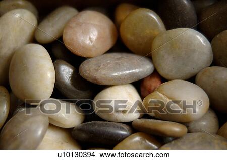 Picture - River rock pattern. Fotosearch