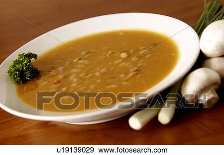 Stock Photo - Bean soup. Fotosearch