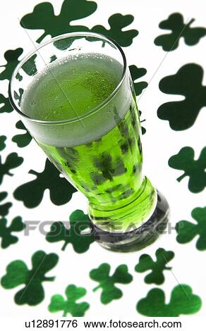 Green beer View Large Photo Image Stock Photograph - Green beer. Fotosearch