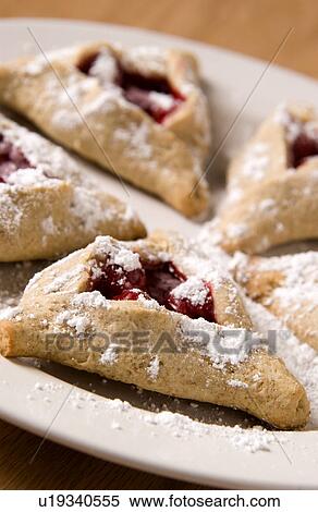 Stock Photography - Hamantaschen pastry. Fotosearch