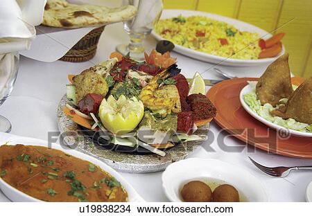 Picture - Indian cuisine. Fotosearch