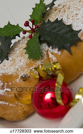 Stock Image - Loaf of holiday bread. Fotosearch